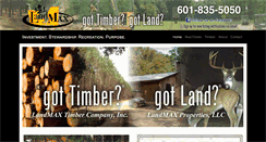 Desktop Screenshot of landmaxproperties.com
