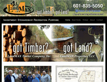 Tablet Screenshot of landmaxproperties.com